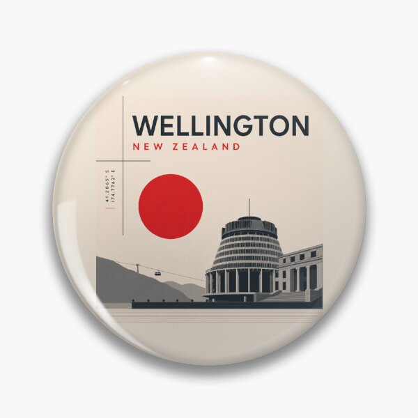 Item preview, Wellington swiss style poster designed and sold by CMYKStudio.