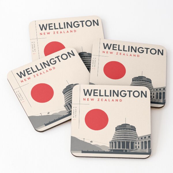 Item preview, Wellington swiss style poster designed and sold by CMYKStudio.