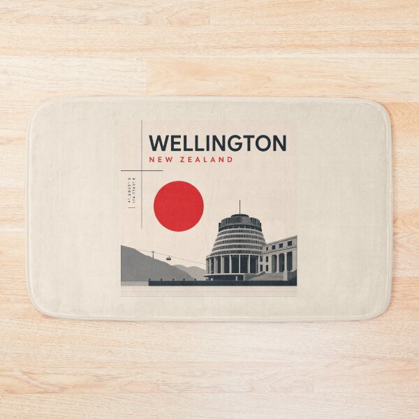 Item preview, Wellington swiss style poster designed and sold by CMYKStudio.