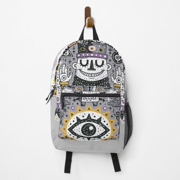 Item preview, Surreal Cosmic Eye King Doodle designed and sold by Romgora.