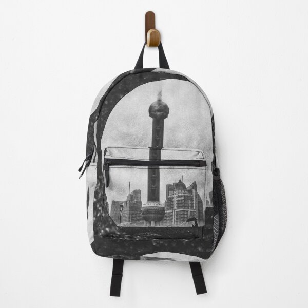 Item preview, Greyscale Oriental Pearl from The Bund designed and sold by Empathetic-Psychopath.