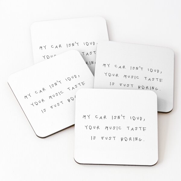 Item preview, LOUD MUSIC | OVERHEARD IT BRAND designed and sold by OVERHEARD IT | BRAND.
