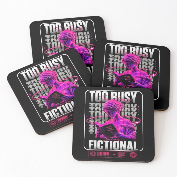 Item preview, Too Busy Being Fictional designed and sold by StockAnime.