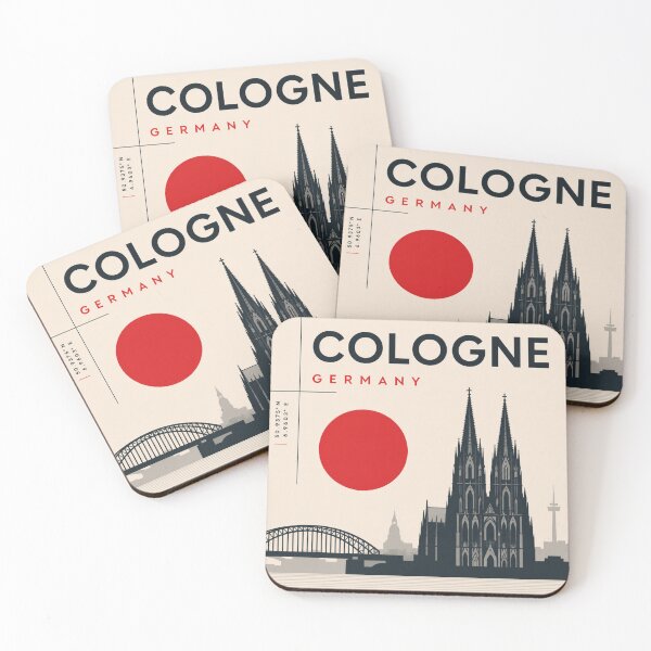 Item preview, Cologne swiss style poster designed and sold by CMYKStudio.