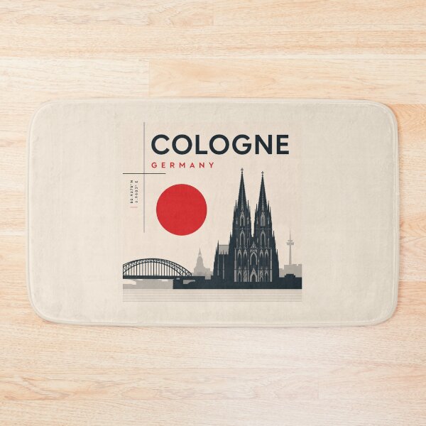 Item preview, Cologne swiss style poster designed and sold by CMYKStudio.
