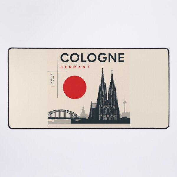Item preview, Cologne swiss style poster designed and sold by CMYKStudio.