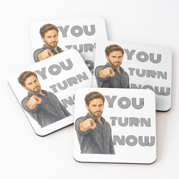 Item preview, You Turn Now - Motivational Pointing Man Art & Retro Typography  designed and sold by busesplace.