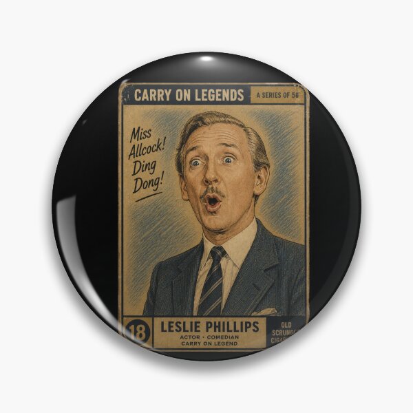 Item preview, Leslie Phillips - Carry On Trading Cards designed and sold by halibutgoatramb.
