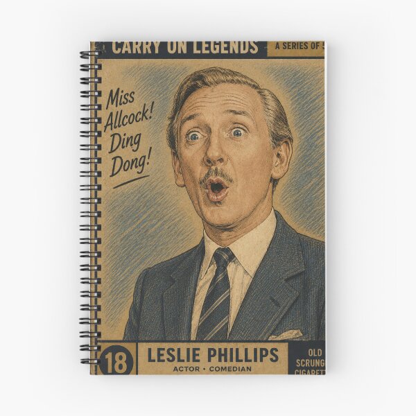 Item preview, Leslie Phillips - Carry On Trading Cards designed and sold by halibutgoatramb.