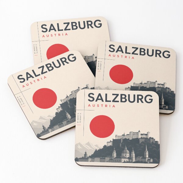 Item preview, Salzburg swiss style poster designed and sold by CMYKStudio.