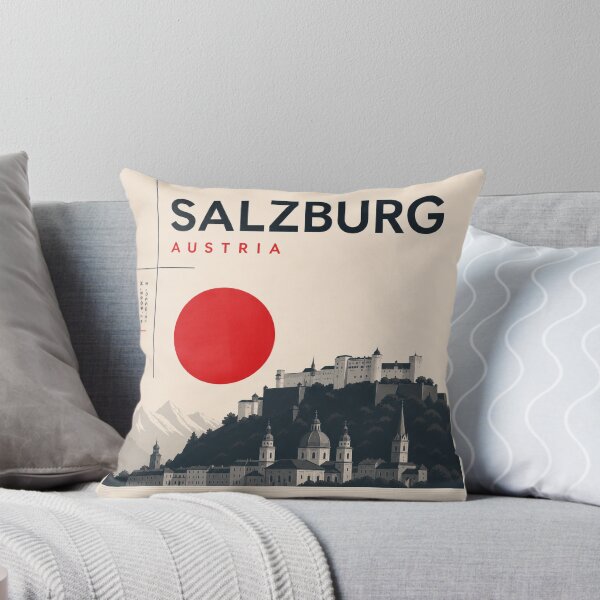 Item preview, Salzburg swiss style poster designed and sold by CMYKStudio.