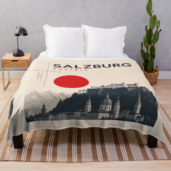 Item preview, Salzburg swiss style poster designed and sold by CMYKStudio.