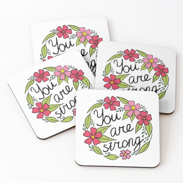 Item preview, Typography: You are Strong designed and sold by AaryaGraphics.
