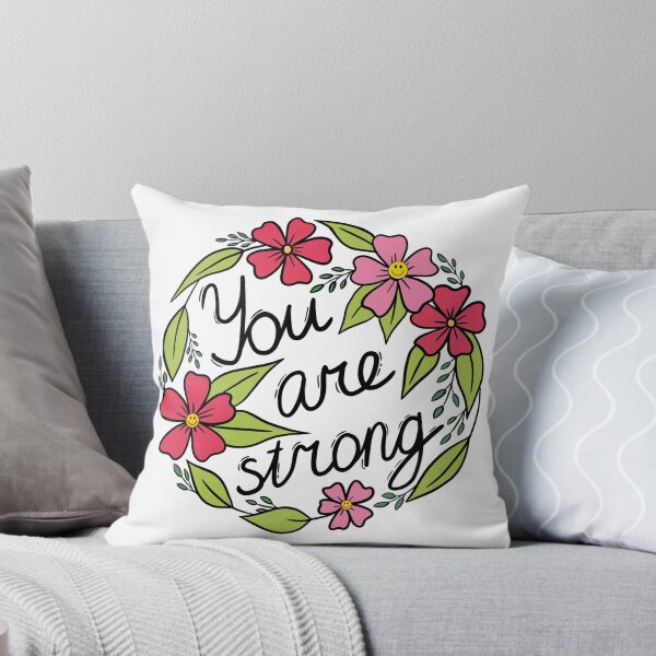 Item preview, Typography: You are Strong designed and sold by AaryaGraphics.