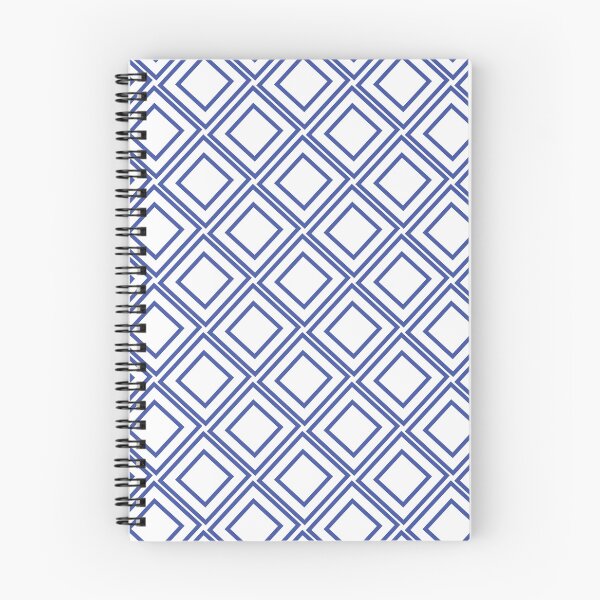 Item preview, Minimalist Geometric Blue Lattice Pattern designed and sold by BetweenForms.