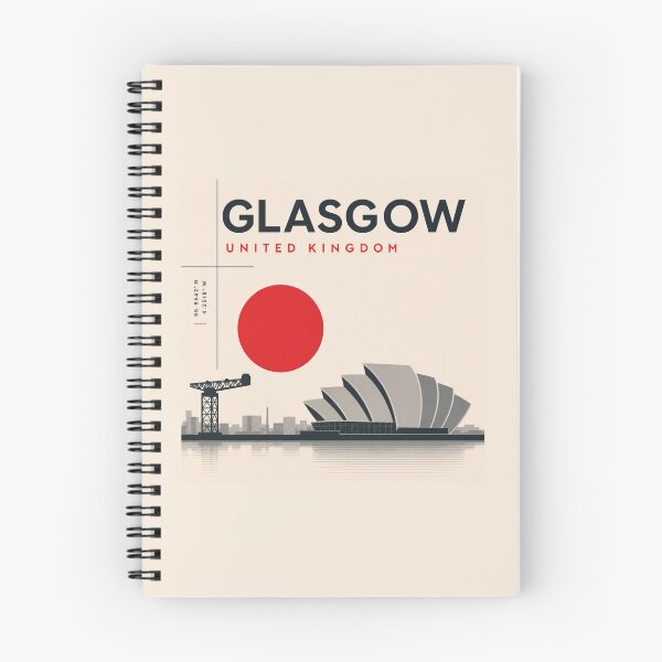 Item preview, Glasgow swiss style poster designed and sold by CMYKStudio.