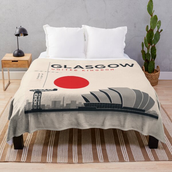 Item preview, Glasgow swiss style poster designed and sold by CMYKStudio.