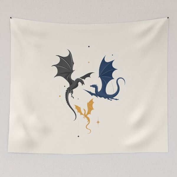 Item preview, Tairn, Andarna y Sgaeyl - Dragones de fantasía designed and sold by Rising Drake.