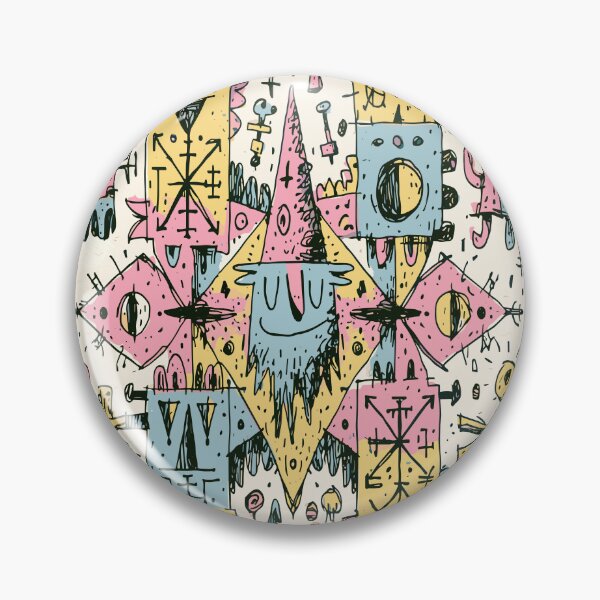 Item preview, Intricate Abstract Doodle Monsters Artwork designed and sold by Romgora.