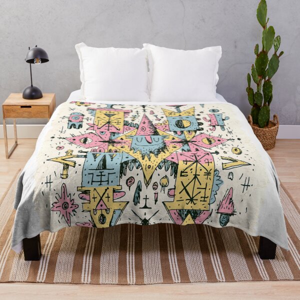 Item preview, Intricate Abstract Doodle Monsters Artwork designed and sold by Romgora.