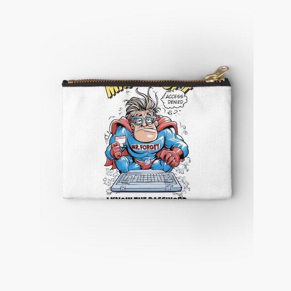 Item preview, Mr. Forget Funny Superhero – I Know the Password designed and sold by JacekKita.