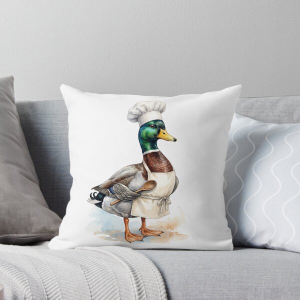 Item preview, Chef Mallard Duck Cooking designed and sold by Roy & Tiffany.