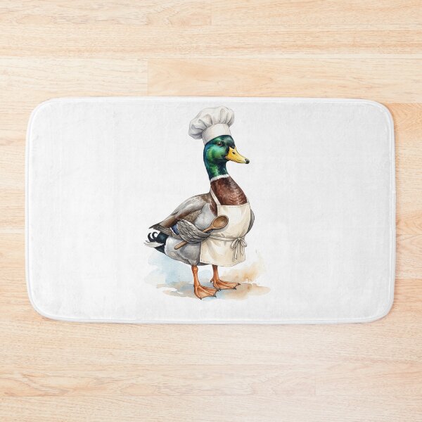 Item preview, Chef Mallard Duck Cooking designed and sold by Roy & Tiffany.