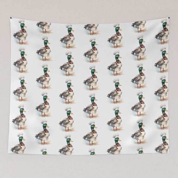Item preview, Chef Mallard Duck Cooking designed and sold by Roy & Tiffany.