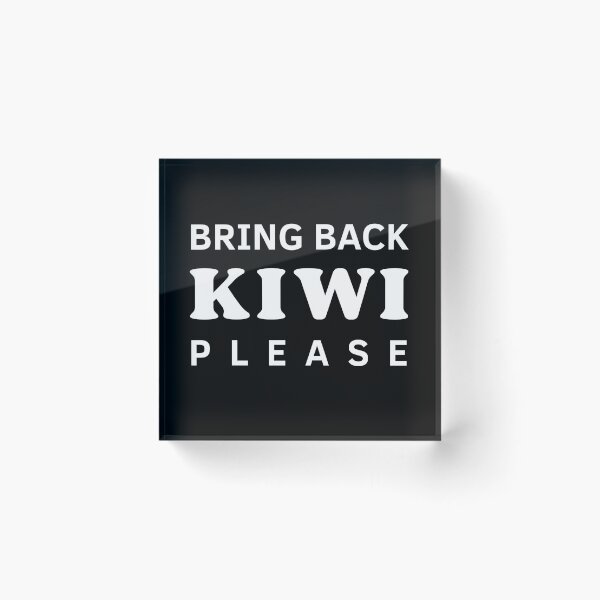 Item preview, Bring Back Kiwi Please Concert Song Fan Typography designed and sold by eMKa82.