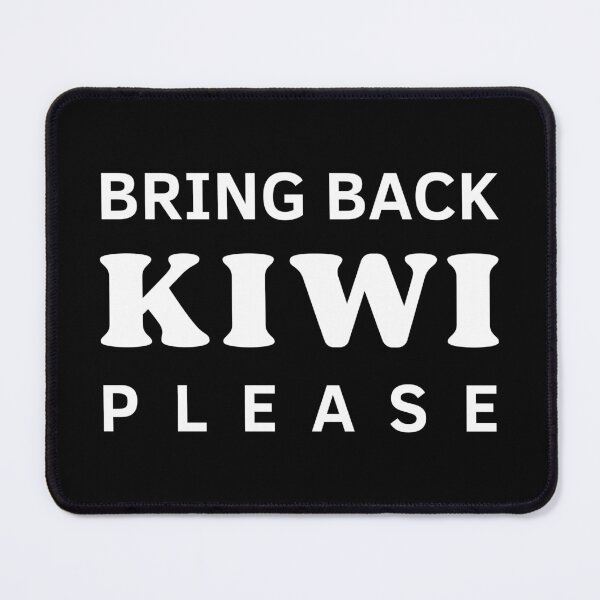 Item preview, Bring Back Kiwi Please Concert Song Fan Typography designed and sold by eMKa82.