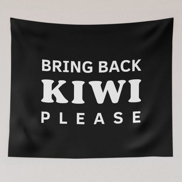 Item preview, Bring Back Kiwi Please Concert Song Fan Typography designed and sold by eMKa82.