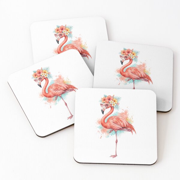 Item preview, Fashion Flamingo Flower Crown designed and sold by Roy & Tiffany.