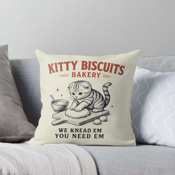 Item preview, Cat Funny Cat Sourdough Cat Meme Biscuit Bakery Kitty Lover designed and sold by modoodles357.