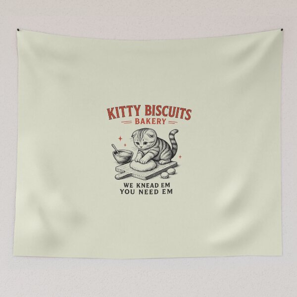 Item preview, Cat Funny Cat Sourdough Cat Meme Biscuit Bakery Kitty Lover designed and sold by modoodles357.