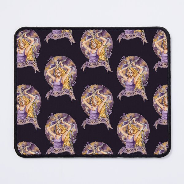 Item preview, Capricorn Zodiac Sign Celestial Earth Element Magic Art designed and sold by esmavart.
