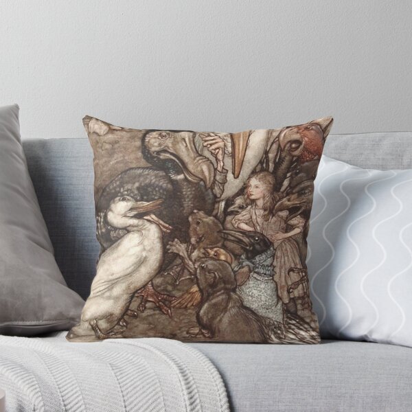 Item preview, Alice in Wonderland scene - Arthur Rackham designed and sold by Vintage Designs +.