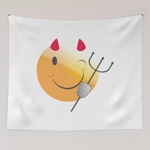 Item preview, Devil Emoji designed and sold by R.U BOLD.