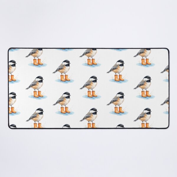 Item preview, Chickadee Orange Rain Boots designed and sold by Roy & Tiffany.