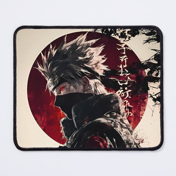 Item preview, Kakashi Hatake Dark Shinobi Warrior Anime Japanese Art designed and sold by Dyan4.