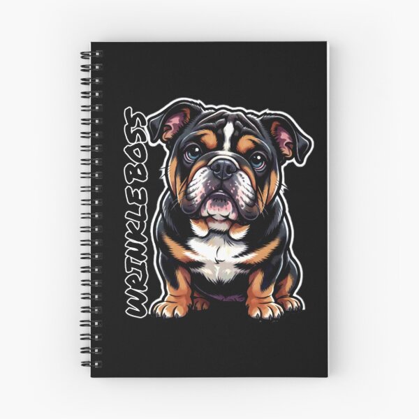 Item preview, Wrinkle Boss English Bulldog Print designed and sold by d2z3rdesignz.