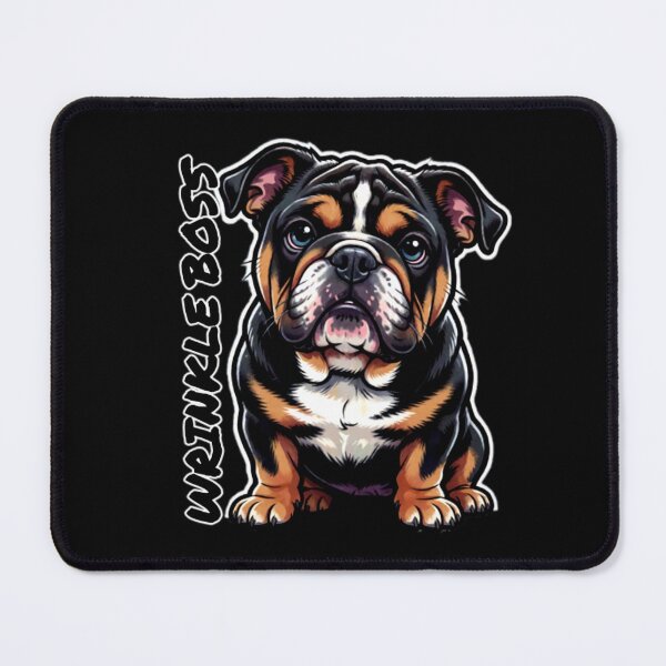 Item preview, Wrinkle Boss English Bulldog Print designed and sold by d2z3rdesignz.