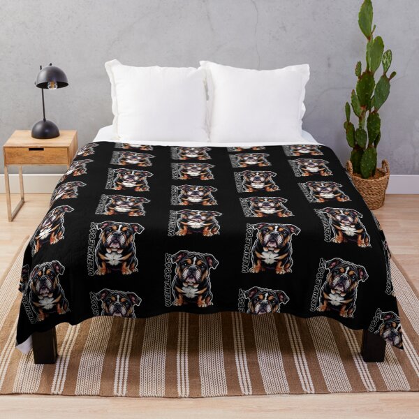 Item preview, Wrinkle Boss English Bulldog Print designed and sold by d2z3rdesignz.