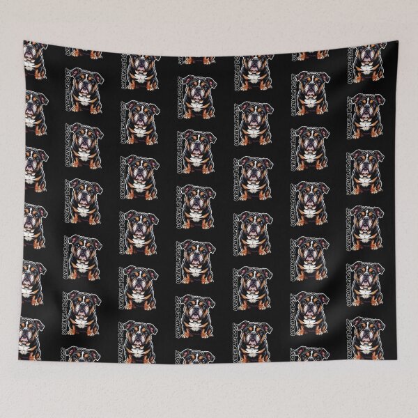 Item preview, Wrinkle Boss English Bulldog Print designed and sold by d2z3rdesignz.