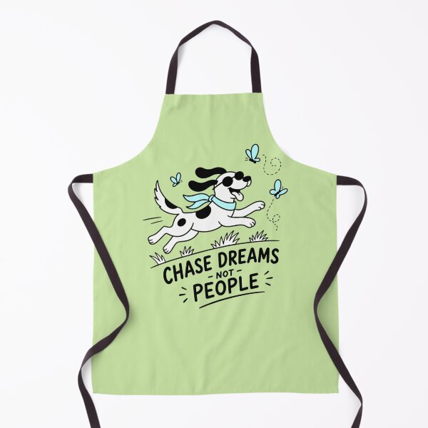Item preview, Chase Dreams Not People Motivational Dog Quote designed and sold by VIVID COLORS CLUB.