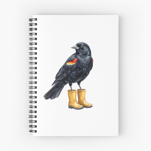 Item preview, Red Winged Blackbird Boots designed and sold by Roy & Tiffany.