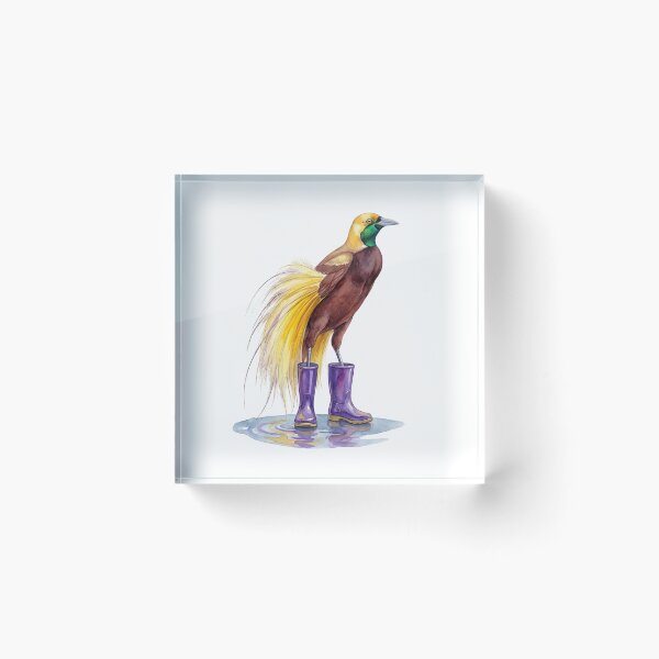 Item preview, Bird Of Paradise Purple Boots designed and sold by Tiffany Roy.