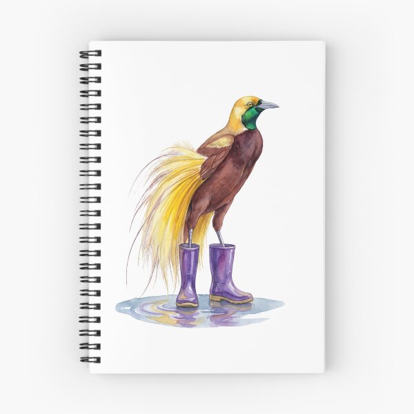 Item preview, Bird Of Paradise Purple Boots designed and sold by Tiffany Roy.