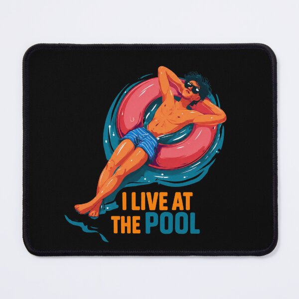 Item preview, I Live At The Pool designed and sold by DRABaBdesign.