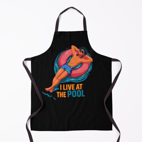 Item preview, I Live At The Pool designed and sold by DRABaBdesign.