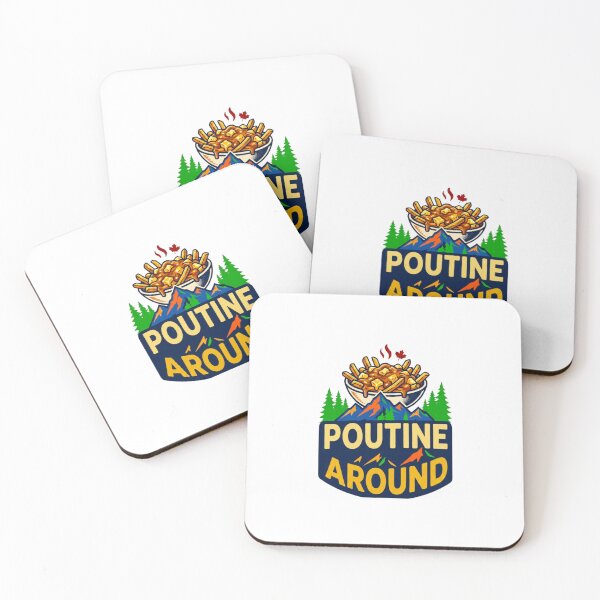 Item preview, Poutine Around — Funny Canadian Food T-Shirt | Poutine Lover Graphic Tee designed and sold by Canadian Spirit.
